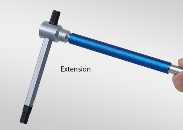 Jeu de clés en T - 8 pièces