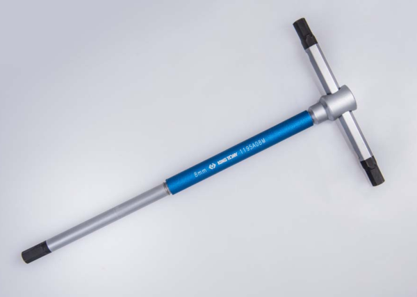 Jeu de clés en T - 8 pièces