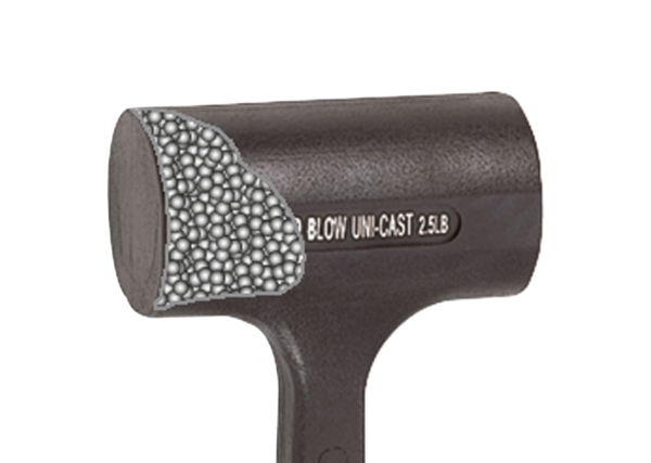 7851_01 Massette sans rebond 585g