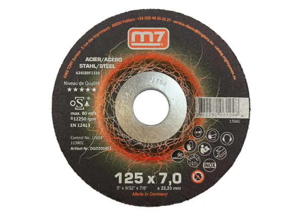 25 DISQUES À ÉBARBER