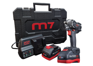 M7 - Clé à chocs compacte 1/2" 900Nm 18V (chargeur et 2 batteries)