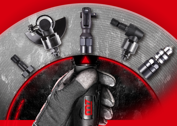 M7 - Coffret de 5 outils pneumatiques