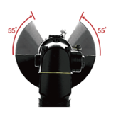 M7 - Meuleuse d'angle 100° 125mm M14*P2.0