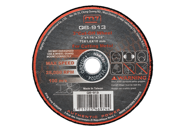 DISQUE À TRONÇONNER