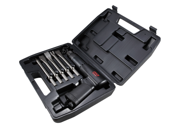 SC0617C COFFRET MARTEAU BURINEUR AVEC ACCESSOIRES - 7 PIÈCES