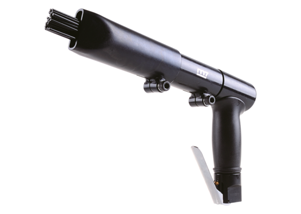 DÉROUILLEUR À AIGUILLES Format pistolet. Conçu pour résister à un usage intensif. Léger et maniable.